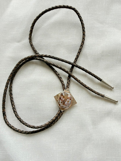 Turkish Tube Agate Bolo